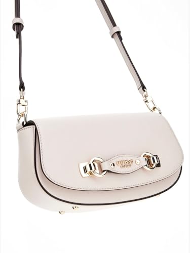Image of GUESS Stone Textured Mimina Flap Crossbody Bag
