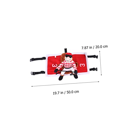 Disfraz de algodón para perro Garneck rojo XL miniatura 4