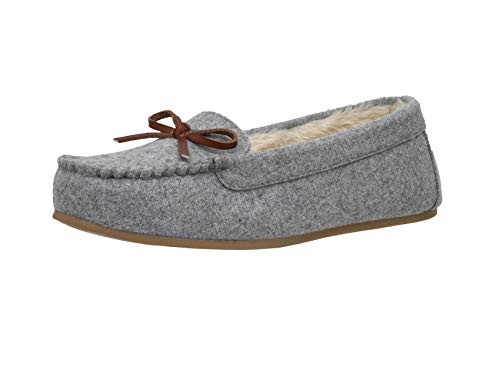 Cushionaire Women's Sabina Moccasin Slipper +Memory Foam