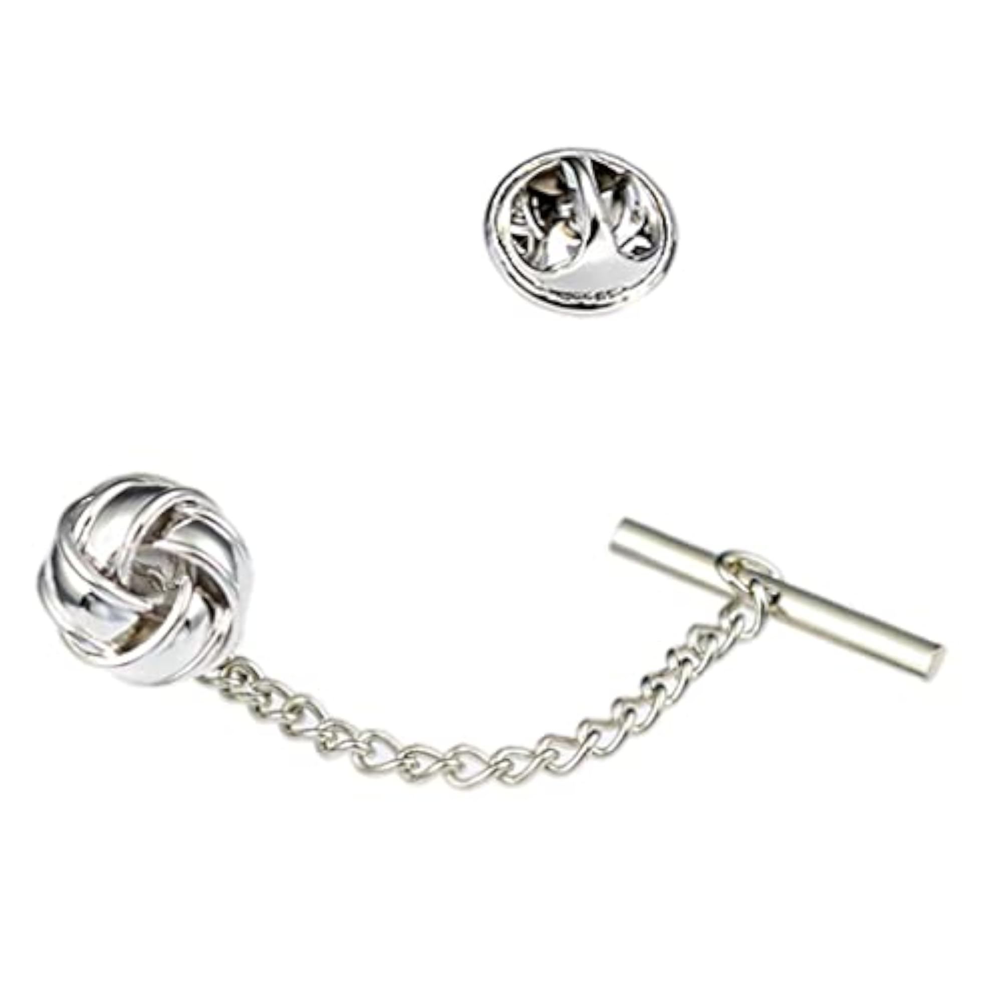 3x Men's Tie Tack Pins Collar Pin Brooch for Valentine's Day