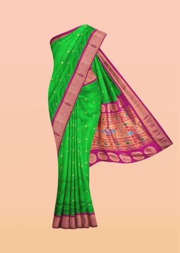 Kaushya paithani silk saree in pure silk – image 4