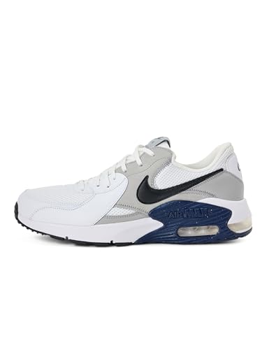 Nike Men's Air Max Excee Shoes, White/Black-Light Smoke...