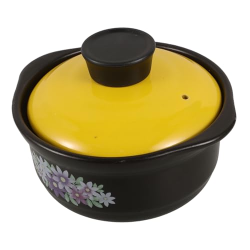 ZUNOXAZ Cazuela de barro a la antigua usanza batería de cocina ollas de cocina resistentes duela Olla de cocción de barro Olla de arcilla para estofar utensilios de cocina juego de ollas