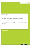  Ist der Dativ dem Genitiv sein Tod?: Eine linguistische Beurteilung populärer Sprachkritik am Beispiel Bastian Sick