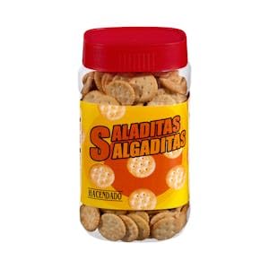 "Galletitas saladas Hacendado Bote 350 g Pack 2"