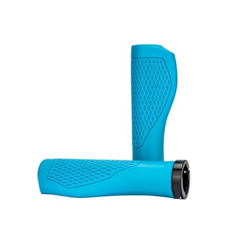 Poignées guidon antidérapantes pour vélo tout terrain avec embout de cintre