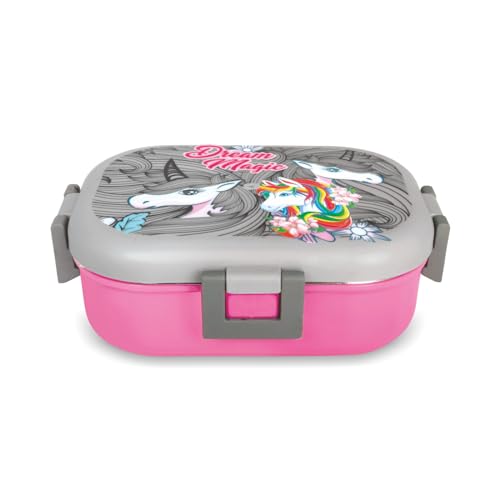 Image of Unicorn Pink Stainless Steel AIR Tight Insulated Lunch Box