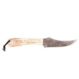 NRS Cowtown Mountain Skinner Knife w/Plain Leather Sheath Tan
