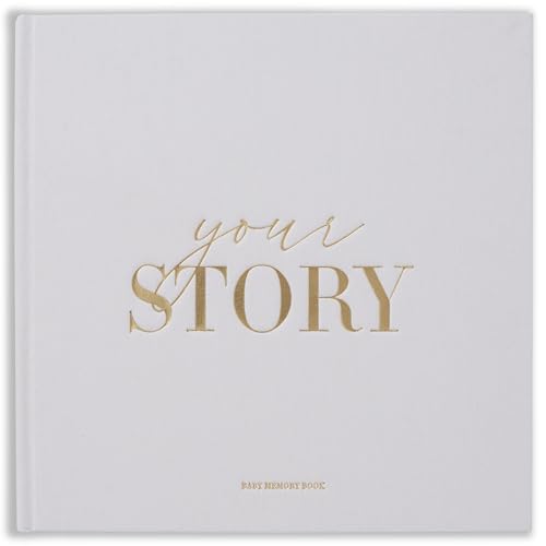 Image of Baby Book Keepsake, Baby Memory Book | First Year Baby Scrapbook & Baby Album | Luxury Baby Keepsake Book, Baby Photo Book & Baby Journal | Baby First Year Book, Baby Memory Book Boy/Girl