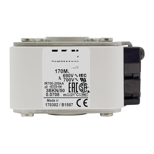 Fusible 170M6468 type d'installation à extrémité plate conforme standard européen