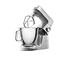 Kenwood Titanium Chef Baker XL KVL85.224SI, Impastatrice Planetaria, Bilancia Integrata, Doppia Ciotola in Acciaio Inox da 5L e 7L, Frullatore, Tritacarne 4 Strumenti di Miscelazione, 1200W, Argento