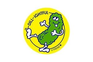 Make Your Papers Pop with the Delightful Dill Pickle Scent of Scratch 'n Sniff Stickers!