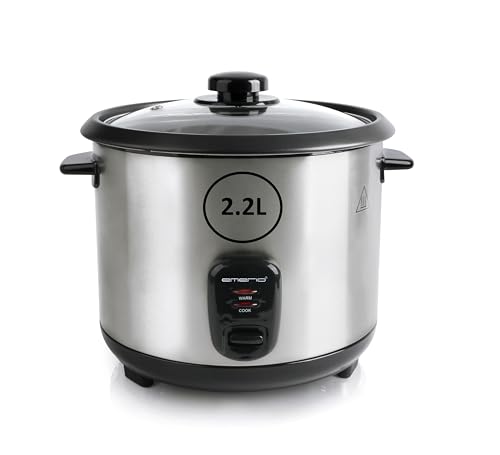 EMERIO automatischer Eco Reiskocher | groß | 2.2L Volumen |...