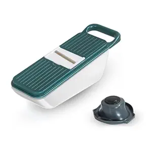 MULTIFUNCTIONAL VEGETABLE SLICER CUTTER ONION and POTATO SLICER CUTTER with 6BLADES and 1 PEELER
