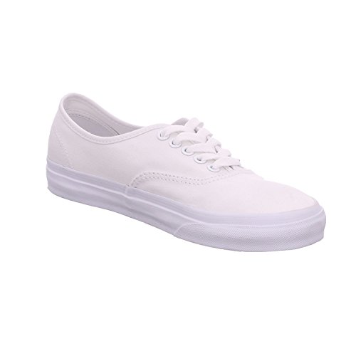 Vans Vans Unisex Authentic''' Sneaker, True White, 38.5 EU