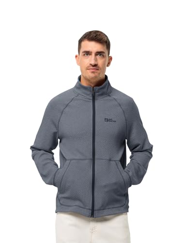 Jack Wolfskin Herren Fernweh Jkt M Fleece-Jacke, Schwarz, M EU