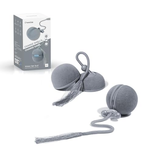 Cheerble Wicked Ball Duo2 Interactive Cat Toy