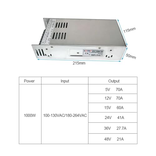 Alimentation à découpage 48V transformateur adaptateur éclairage LED