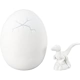 サンアート 「 ジュラシック・ワールド 」 恐竜の卵 フィギュア 約6×7cm ブルー グッズ 雑貨 SAN3822-1 ホワイト