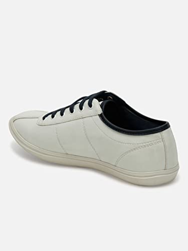 Image of ID White Man Leather Casual Shoe