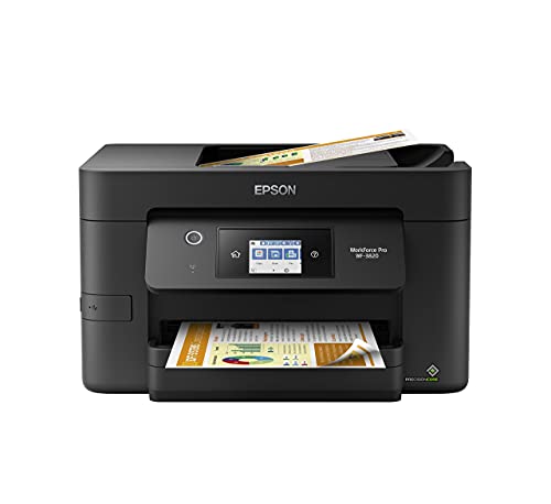 Epson WorkForce Pro WF-3820 Wireless All-in-One Printer, Auto 2-sided Printing 35-page ADF, 250-sheet Paper Tray and 2.7' Color Touchscreen, Works with Alexa