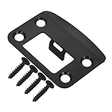 DOITOOL Door Strike Plate Gusset Plate Guide Stainless Steel Security Enhancement Deadbolt Fix for Residential Industrial