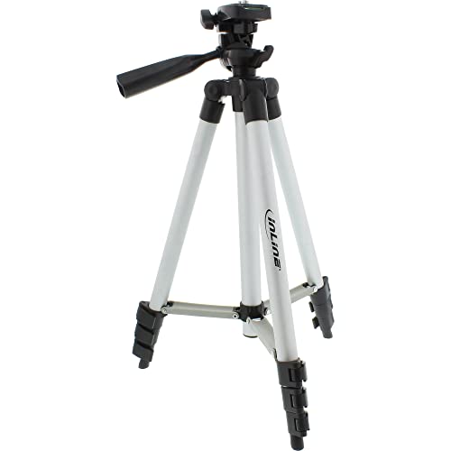 InLine 48002B tripode Negro, Plata - TrĂpode (1 kg, Negro, Plata, Aluminio, 106 cm, 500 g)