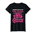 Vergiss Puppen Echte Mädels Quad Quadfahrerin Bikerin Quad T-Shirt