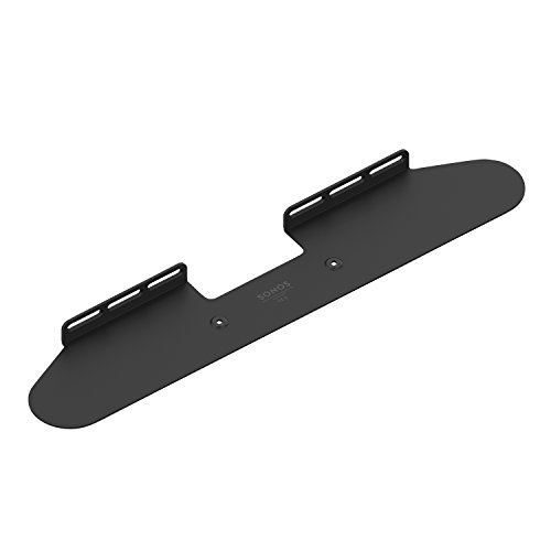 Sonos Wall Mount for All-New Sonos Beam Sound Bar - Easy to Install Speaker Wallmount Kit (Black)