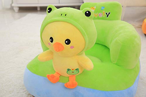Image of AVSHUB Baby Cushion Sofa Seat Or Rocking Chair for 0 Month to 2 Years Kids Soft Supporting Training Seat Playing Sofa Chair(Green Twiety Shape)