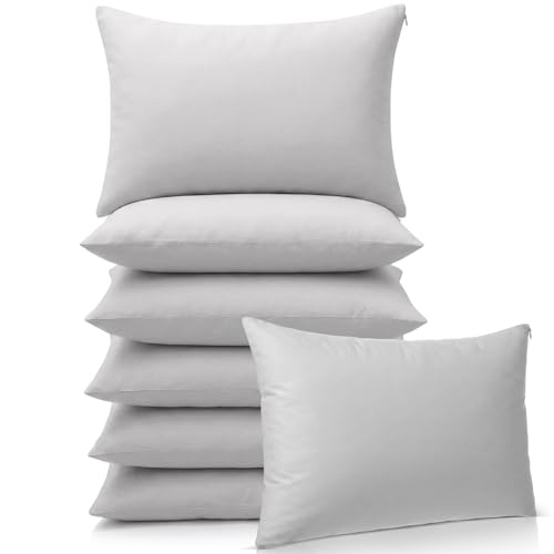 Image of Kigley 6 Pack Mini Pillows Bulk Small Pillows 18 inchx13 inch Soft Travel Nap Pillow for Daycare Nap Time Pet Neck Lumbar