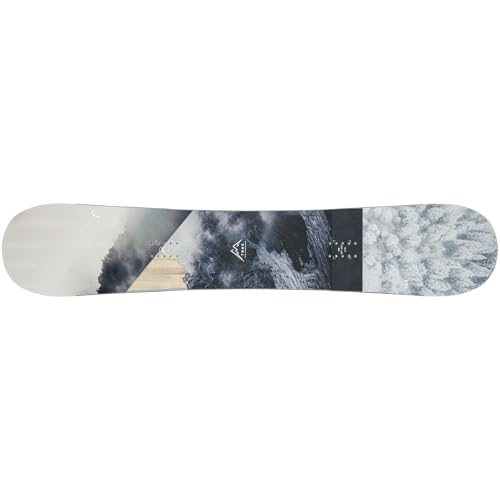 HEAD Unisex True 2.0 Durable Versatile Lightweight All-Mountain Poplar Wood Core Hybrid Camber POP Beginner-Intermediate Snowboard Without Bindings, 157