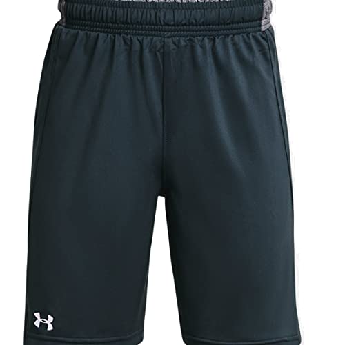 Under Armour Boy's Locker Shorts Navy Youth Small