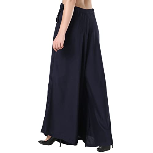 Image of Super Soft Flared Solid Rayon Sharara In 10 Attractive Colours For Women's And Girl's