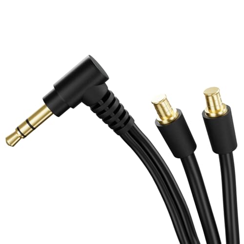 OKULI Reemplazo Cable de Audio Compatible con Audio Technica ATH-MSR7 Auriculares
