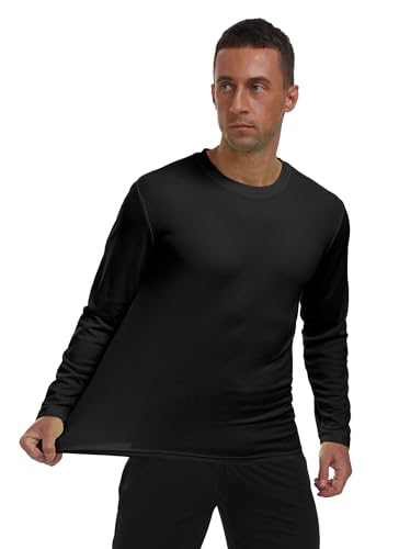 Sun Shirts for Men UPF 50+ SPF Rash Guard Long Sleeve UV Protection Lightweight Quick Dry Fishing Running HH240103