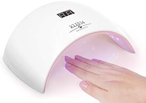 The Best UV LED Nail Lamp for Gel Nails & Fingernail Polish with Timer Setting and Full Instructions – The Best Nail Dryer for Gel Polish that Dries Nail Polish Gel Base and Top Coat-No Regular Polish