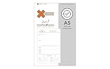 X17-FORMAT | Das Notizheft gehört zum Format A5 von X17 und kann in die Hüllen von X17 eingelegt werden.
