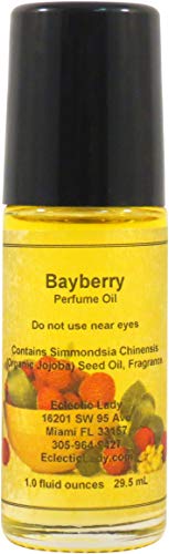 Bayberry Perfume Oil, 1.0 Oz Portable Roll-On Fragrance with Long-Lasting Scent, Delightful Essential Oils and Jojoba Oil For Daily Use