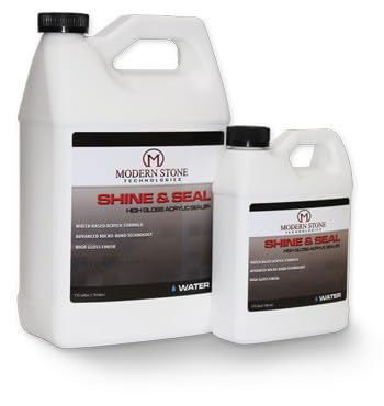 Shine & Seal - High Gloss Acrylic Sealer - Water-Based - Quart