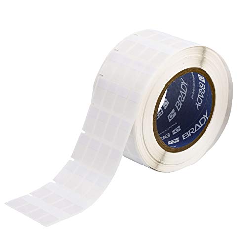 Étiquette auto-laminante blanche mate Brady B-427-5 résistante pour marquage de câbles