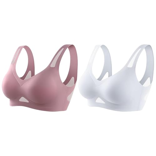 Lovethirdus Bras, Breathable Anti-Sagging Breasts Bra, Wireless Comfort Liftup Anti Sagging Women Breathable Lift Up Air