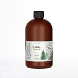 Wild & Pure Sensitive Skin Body Wash Refill for Foam or Spray (18oz) | pH-Balanced, Microbiome-Friendly for Face, Hands, & Below the Belt EcoBalance Sensitive Formula
