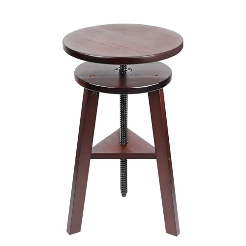 lalago Malhocker Ø 30 cm, 48-65cm Höhenverstellbarer Hocker aus...