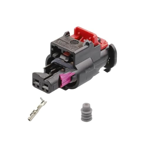 1-20 Sets 2 Pin Automotive Connector 4K0973702F 4K0973702D 5-2297795-3 4K0973702A 4K0973702B(4K0973702A,5 Sets)