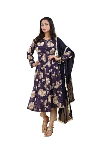 STRISWAG Indian Women's Ethnic Wear Kurta with Dupatta Set |