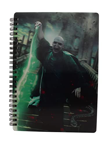 SD toys Harry Potter 3D Effect Voldemort Poster Notebook, no Colour - Image 2