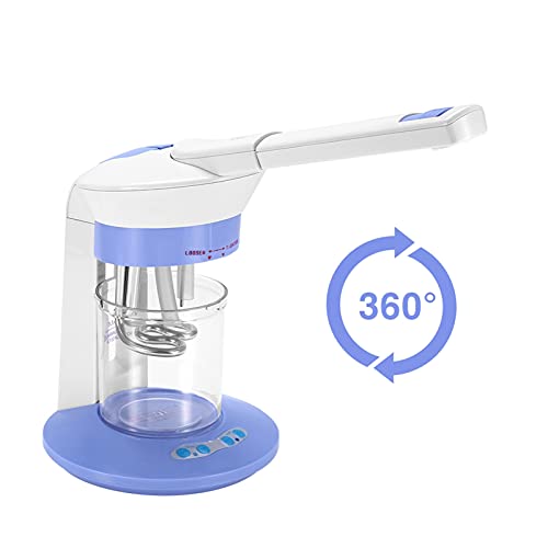 Vaporizador Facial de Ozono 2 en 1, Vaporizador Facial de Spa con Sparyer de Iones para una Limpieza Profunda y Sauna Facial para el Cuidado de la Piel para el Hogar o en el (Enchufe UE 220V) - imagen 7