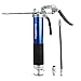 Price comparison product image CarBole Heavy Duty Pistol Grip 6000 PSI Grease Gun, 3-Way Loading Standard 14oz CartridgesAnodized Aluminum Canister with 6 inch Rigid Extension & 12 inch Flex Hose (Blue)