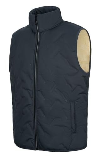 Chaleco de forro polar para hombre Wirltte ligero sin mangas